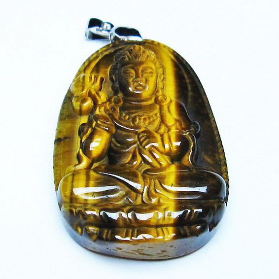 タイガーアイ ※黄虎目石  ペンダント [T277-1220]