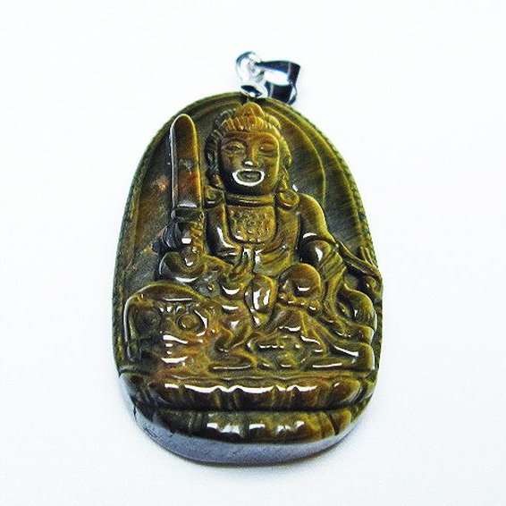 タイガーアイ ※黄虎目石  ペンダント [T277-1318]