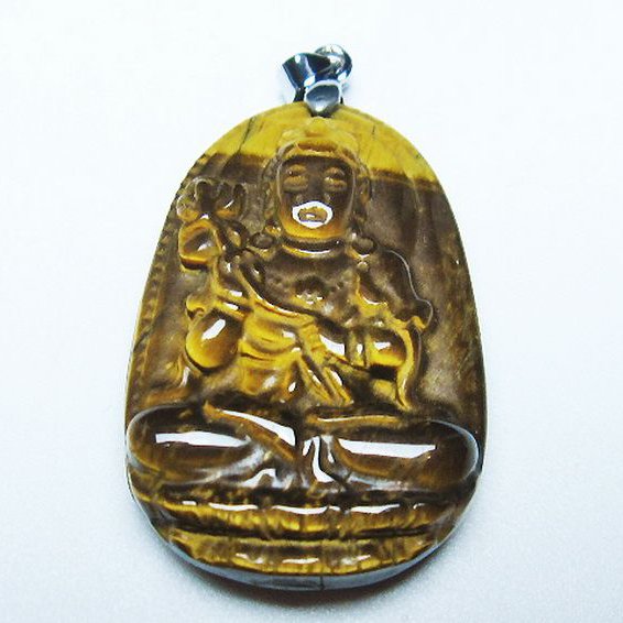 タイガーアイ ※黄虎目石 ペンダント [T277-1594]
