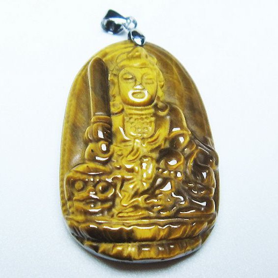 タイガーアイ ※黄虎目石 ペンダント [T277-1615]