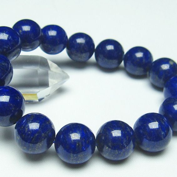 ラピスラズリ ブレスレット 14mm [T28-12322]