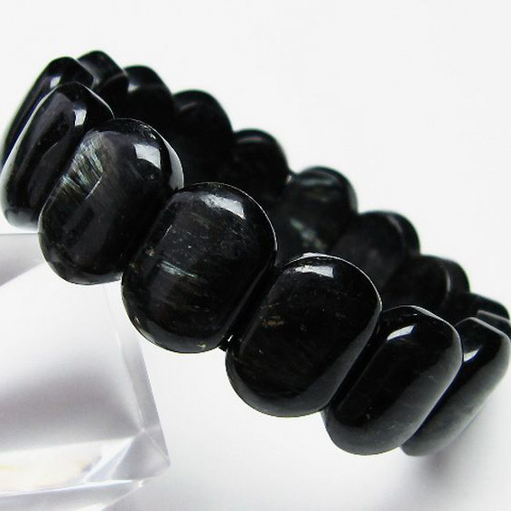 グロコフェン 藍閃石 バングル [T281-1689]