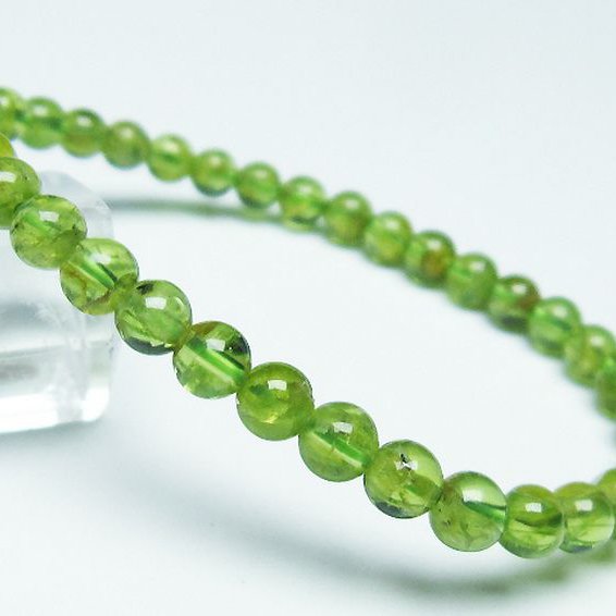ペリドット ブレスレット 5mm [t283-10099]