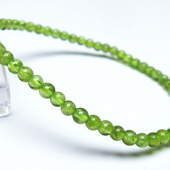 ペリドット ブレスレット 4mm [t283-10302]