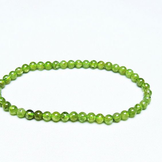 ペリドット ブレスレット 4mm [T283-10456]