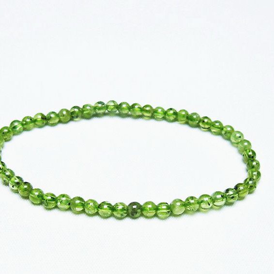 ペリドット ブレスレット 4mm [T283-10463]