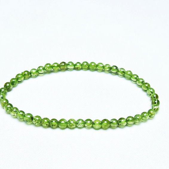 ペリドット ブレスレット 4mm [T283-10483]