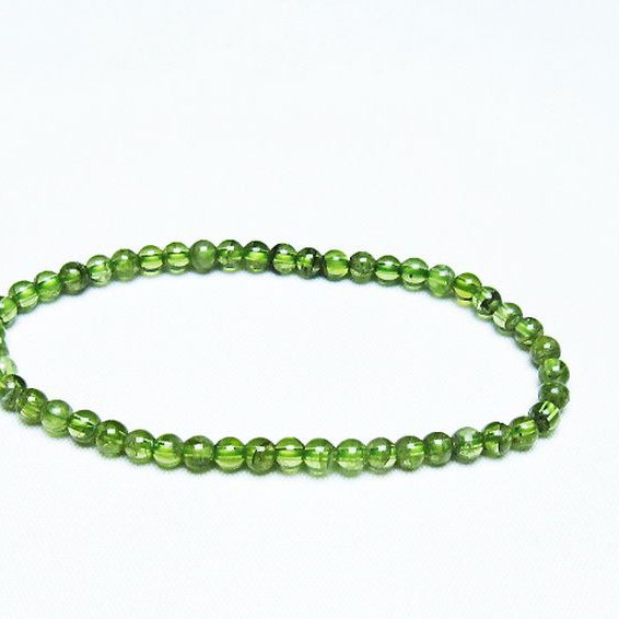 ペリドット ブレスレット 4mm [T283-10487]