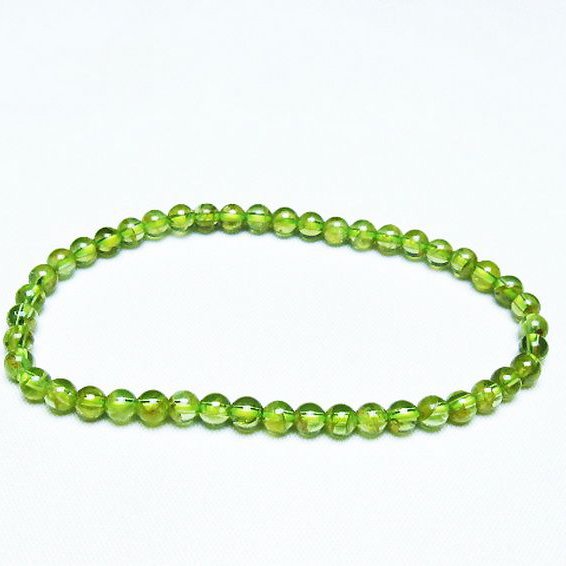 ペリドット ブレスレット 4mm [T283-10536]