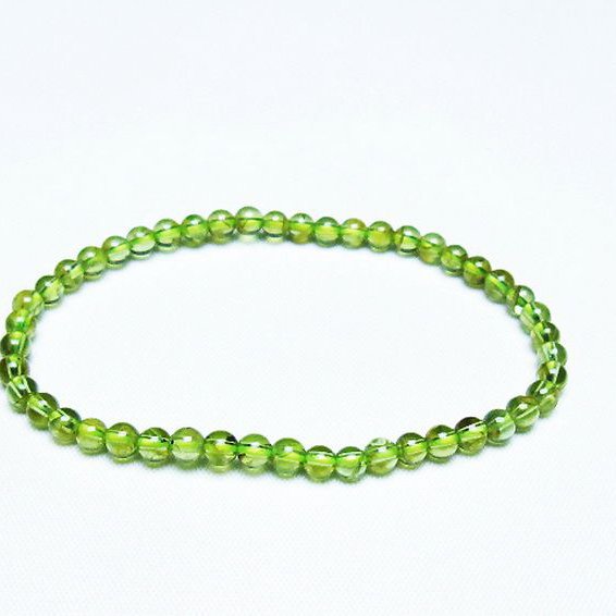 ペリドット ブレスレット 4mm [T283-10538]