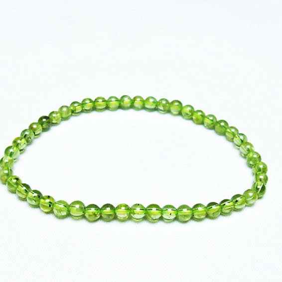 ペリドット ブレスレット 4mm [T283-10545]