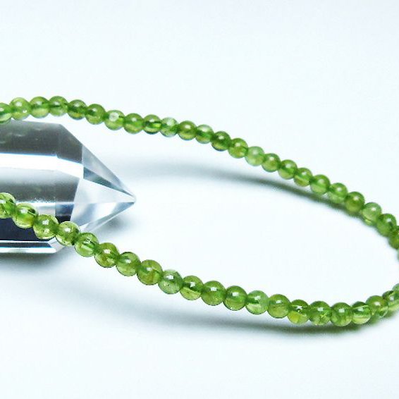 ペリドット ブレスレット 4mm [T283-10603]