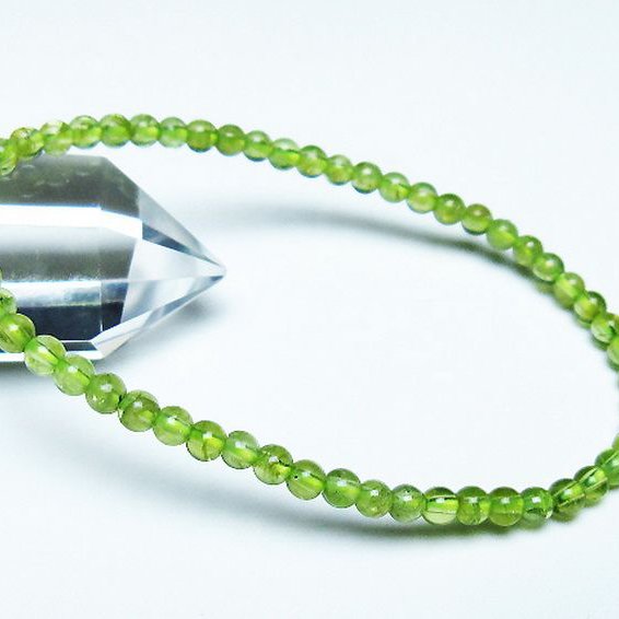 ペリドット ブレスレット 4mm [t283-10611]