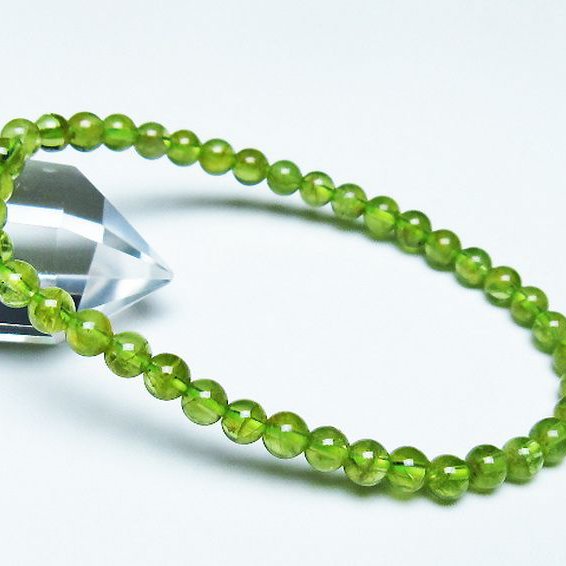 ペリドット ブレスレット 5mm [t283-10713]