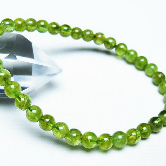 ペリドット ブレスレット 5mm [t283-10786]