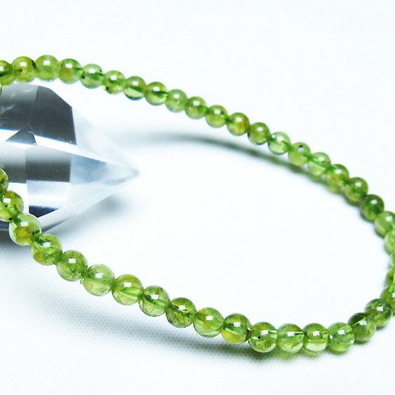 ペリドット ブレスレット 4mm [T283-10822]
