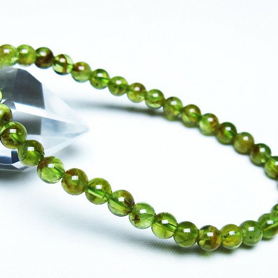ペリドット ブレスレット 5mm [T283-10900]