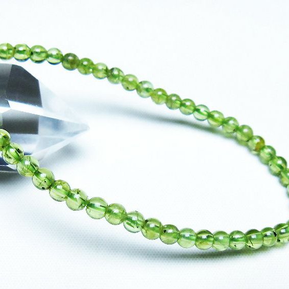 ペリドット ブレスレット 4mm [T283-10941]