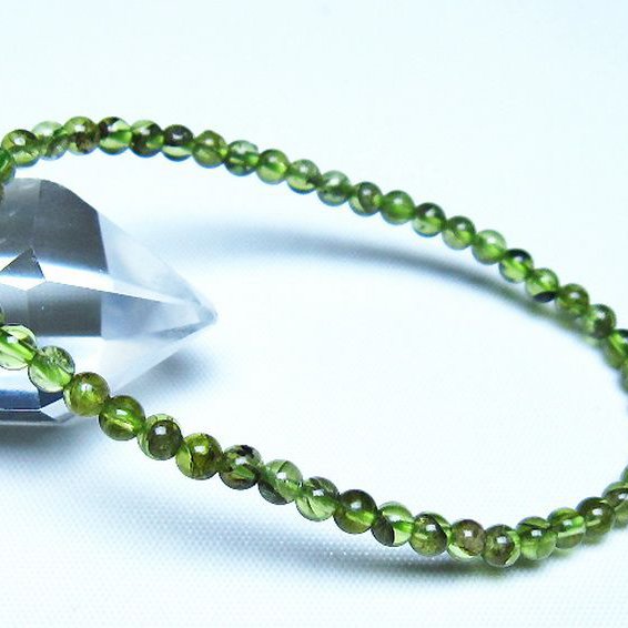 ペリドット ブレスレット 4mm [t283-11051]