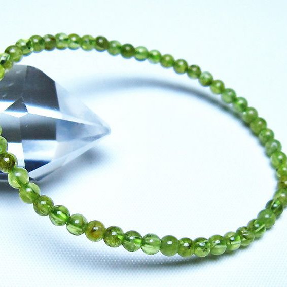 ペリドット ブレスレット 4mm [t283-11056]