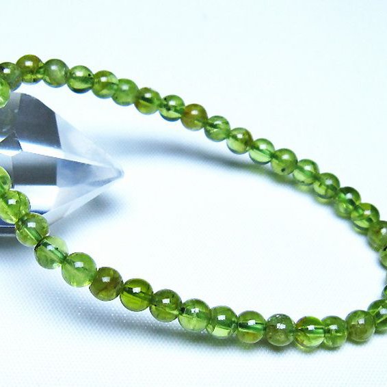 ペリドット ブレスレット 5mm [t283-11086]