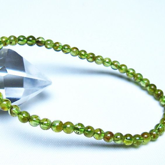 ペリドット ブレスレット 4mm [t283-11100]