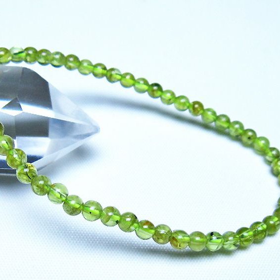ペリドット ブレスレット 4mm [t283-11101]