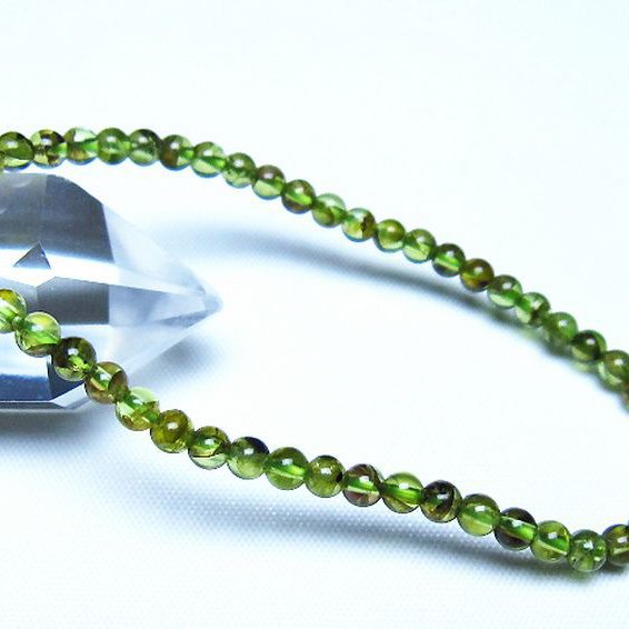 ペリドット ブレスレット 4mm [t283-11107]