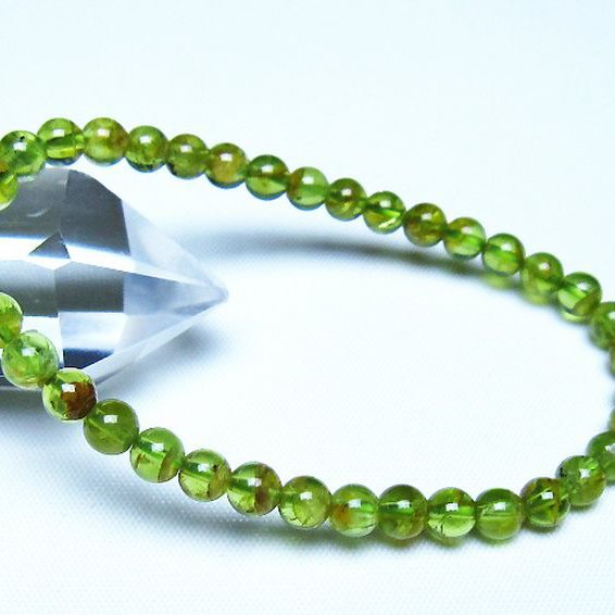 ペリドット ブレスレット 5mm [t283-11112]