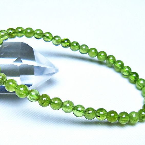 ペリドット ブレスレット 5mm [t283-11116]