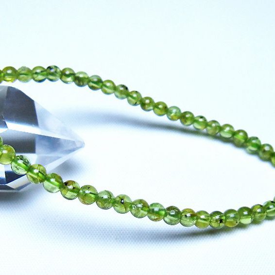 ペリドット ブレスレット 4mm [t283-11128]