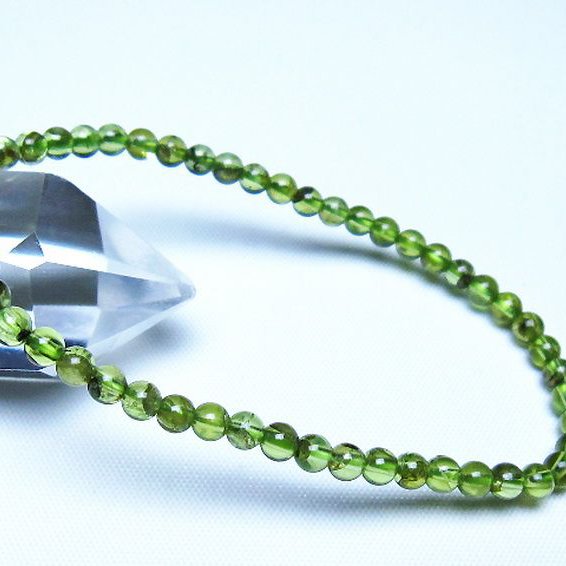 ペリドット ブレスレット 4mm [t283-11130]