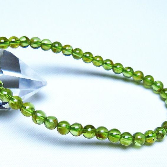 ペリドット ブレスレット 5mm [t283-11140]