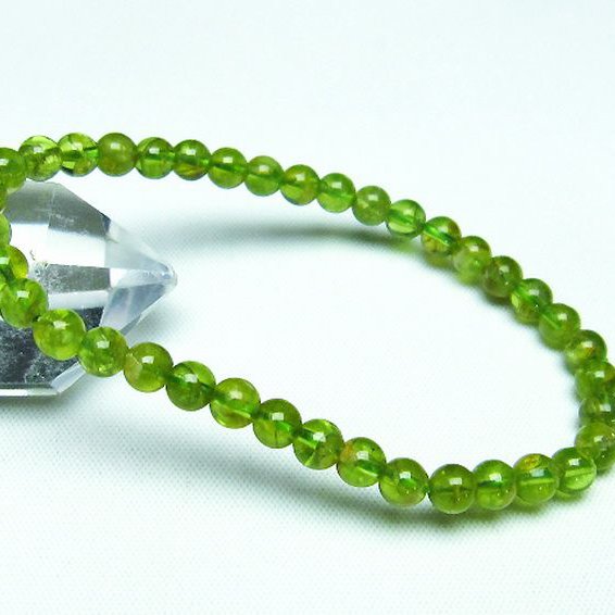 ペリドット ブレスレット 5mm [T283-8324]