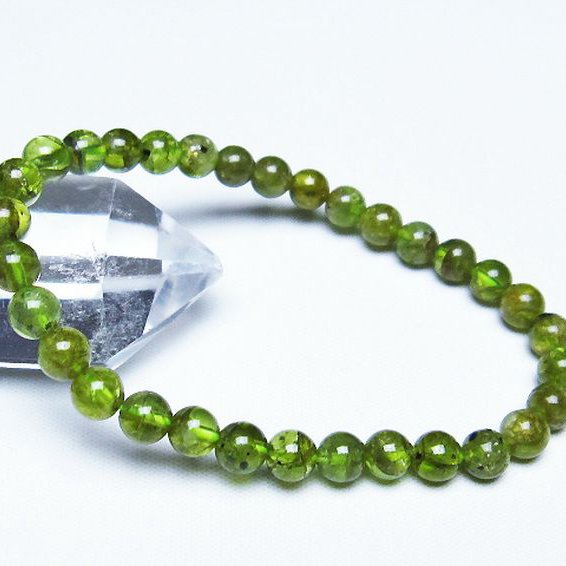 ペリドット ブレスレット 6mm [t284-2512]