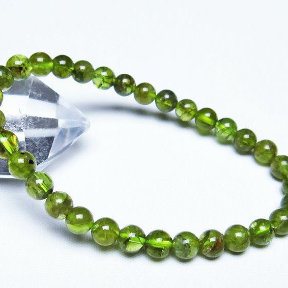 ペリドット ブレスレット 6mm [t284-2525]