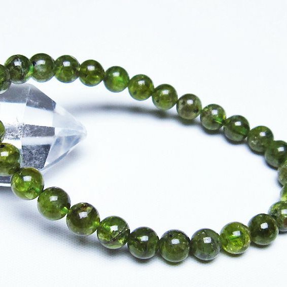 ペリドット ブレスレット 7mm [t284-2605]