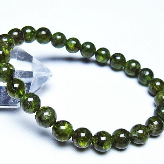 ペリドット ブレスレット 7mm [T284-2708]