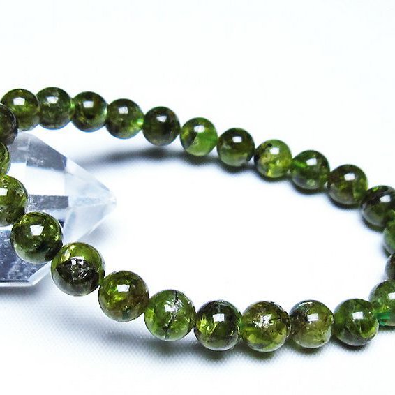 ペリドットブレスレット7mm
