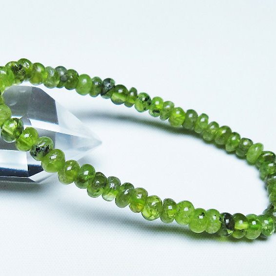 ペリドット ブレスレット 5mm [t284-2751]