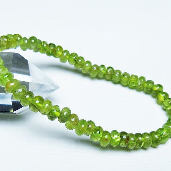 ペリドット ブレスレット 5mm [T284-2785]