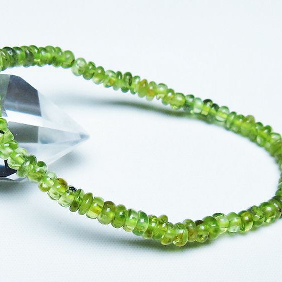 ペリドット ブレスレット 4mm [t284-2786]