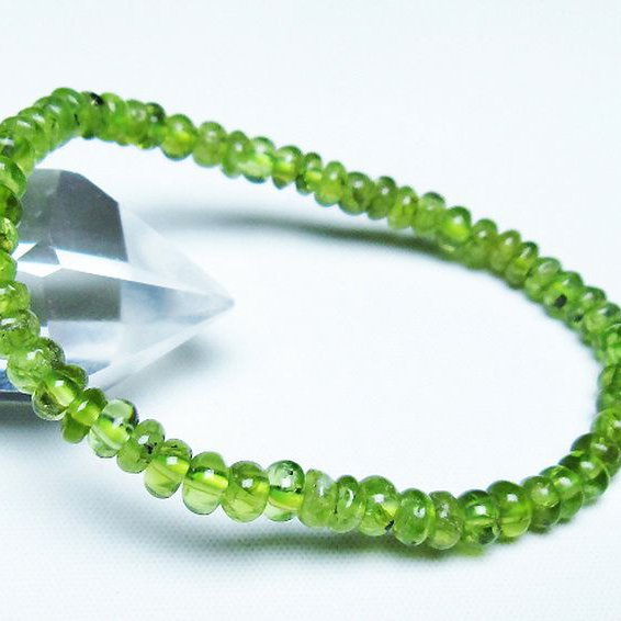 ペリドット ブレスレット 5mm [T284-2833]