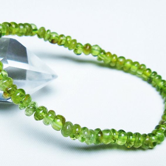 ペリドット ブレスレット 5mm [t284-2837]