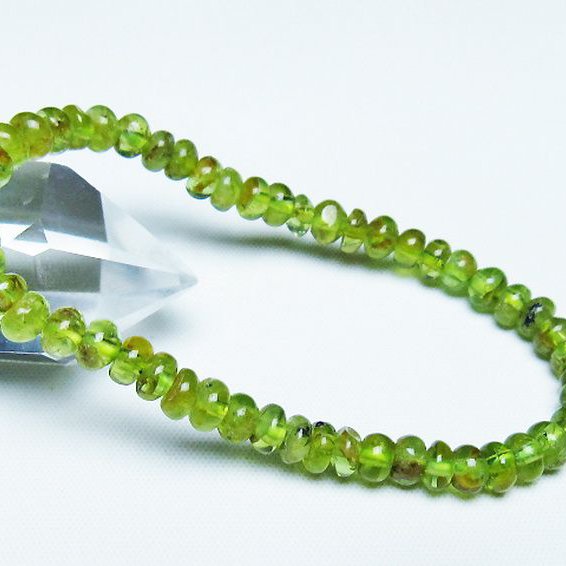 ペリドット ブレスレット 5mm [t284-2843]
