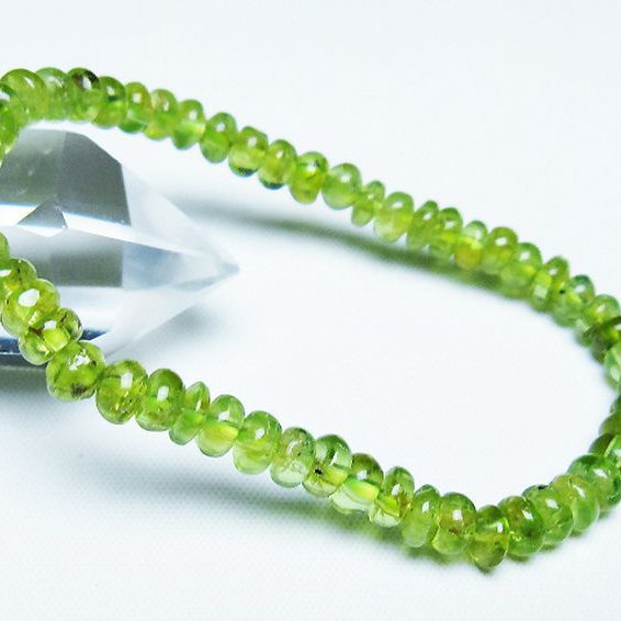 ペリドット ブレスレット 5mm [T284-2883]