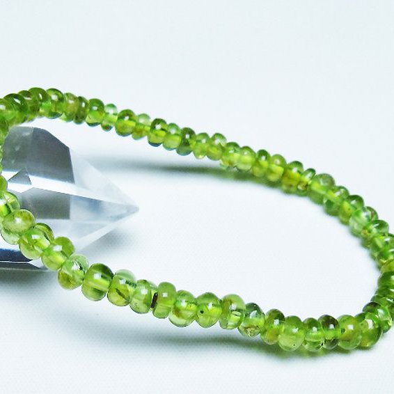 ペリドット ブレスレット 5mm [T284-2888]