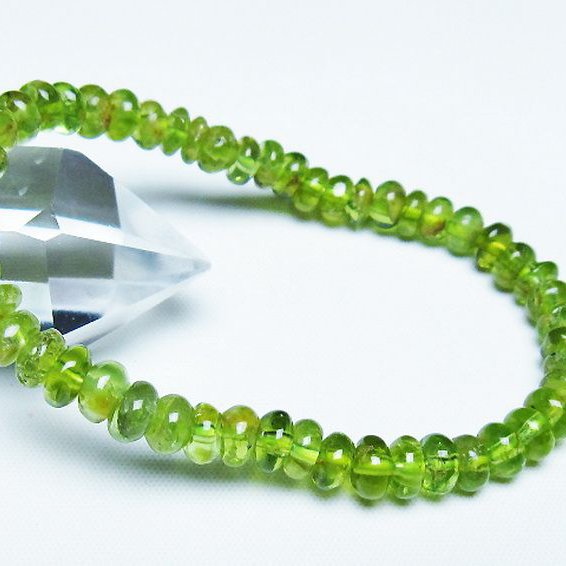 ペリドット ブレスレット 6mm [T284-2898]