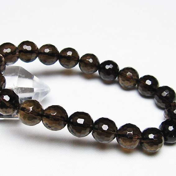 ライトニング水晶 ブレスレット 10mm [t287-2313]