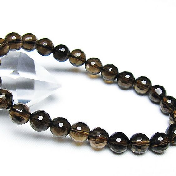 ライトニング水晶 ブレスレット 7mm [T287-2627]